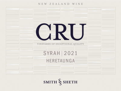 2021 Smith & Sheth CRU Heretaunga Syrah